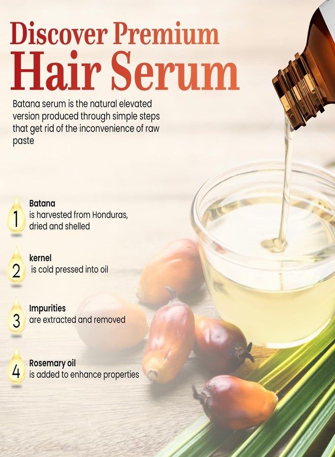 Clariglow 100% Pure Batana Oil for Hair Growth with Rosemary Serum | Batana Natural Hair Growth Oil Serum (2 fl oz) Aceite de Batana - Image 5