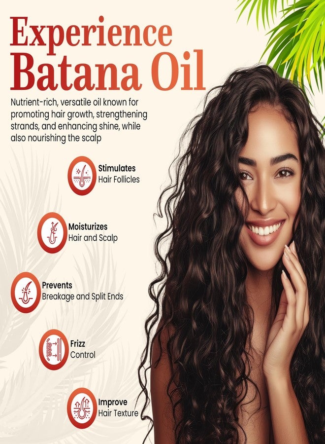 Clariglow 100% Pure Batana Oil for Hair Growth with Rosemary Serum | Batana Natural Hair Growth Oil Serum (2 fl oz) Aceite de Batana - Image 2