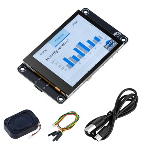 Hosyond ESP32-S3 Touchscreen Module, 2.8" 240x320 IPS LCD EPS32 Display with WiFi Bluetooth Capacitive Touch Screen for Arduino IoT Projects - Image 1