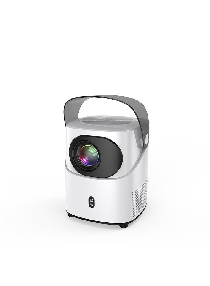 GULFLINK One-button Quick Focus Supports 4K Video Dust Cover Handle Brightness HD Projection Display Projector - Image 1