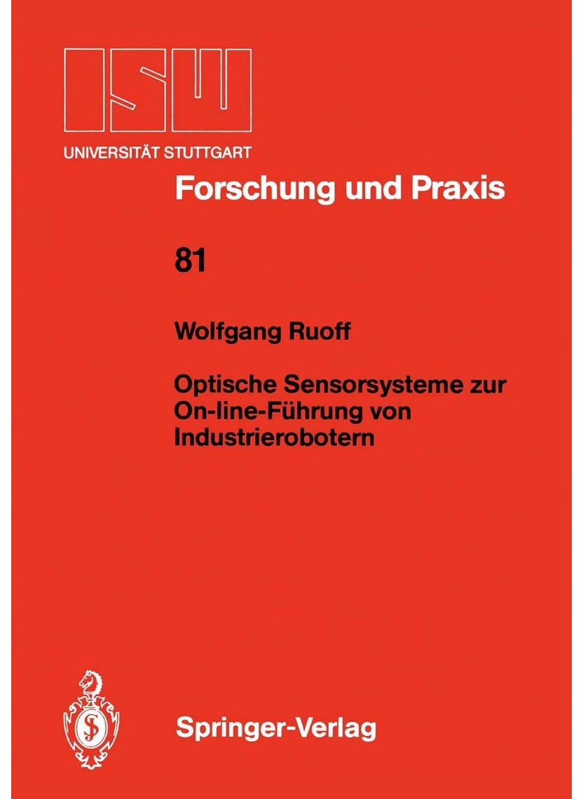 Optische Sensorsysteme zur On-line-Führung von Industrierobotern 