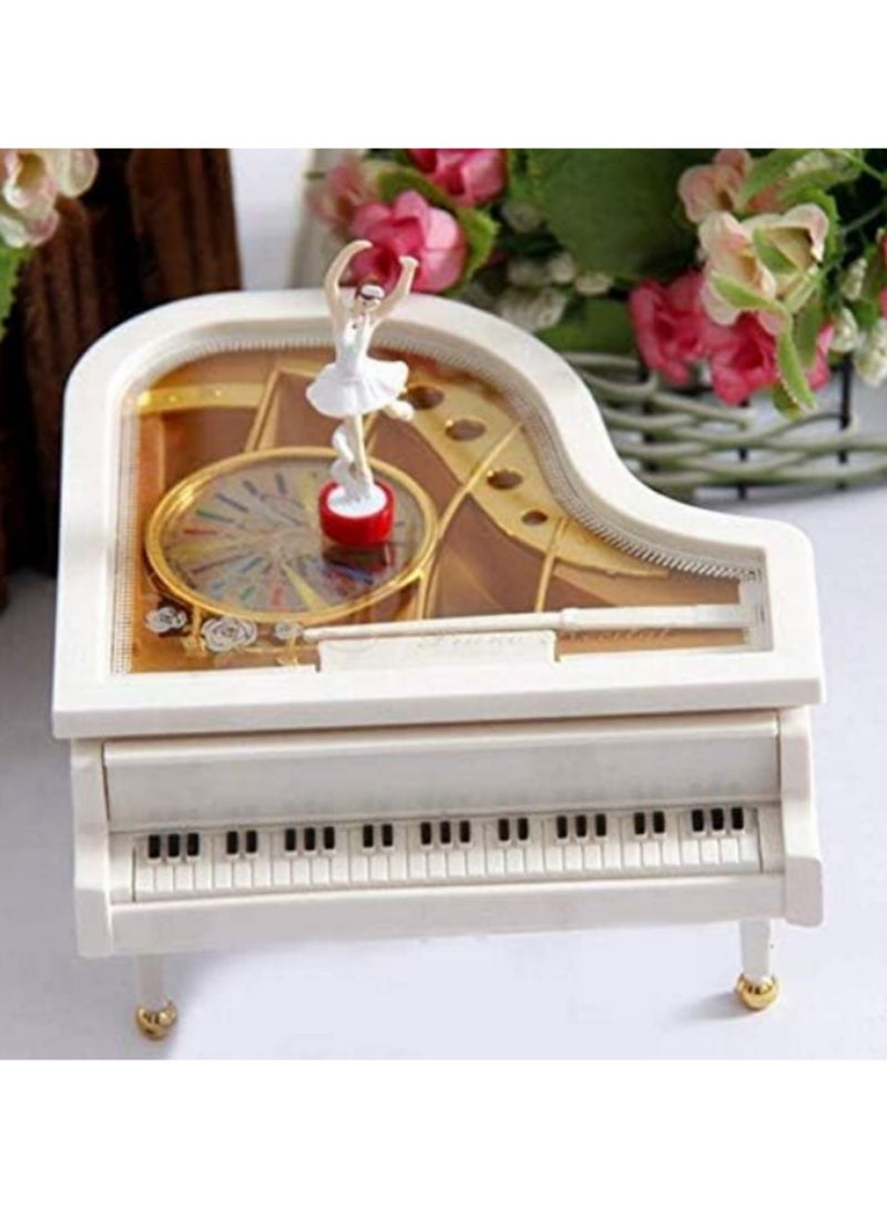 Dancing Ballerina Elegant Music Box Romantic Classic Piano Musical Box Exquisite Creative Eco-friendly for Birthday Wedding Gift  - Image 4