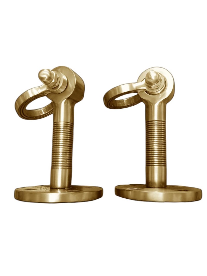 Kkriya Home Decor KKRIYA HOME DECOR 8 inch Height Heavy Duty NO 1 KADA for Patio JHULA Superior HIGrade Quality Life TIME WARRENTY KADA Patio Swing Hammock Swing 25mm Rod Weight Capacity of 2000KG Pack of 2PCS  - Image 3