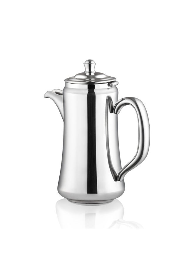 McGoge 304 Thickened Stainless Steel Kettle With Lid Cold Kettle Short Mouth Cold Kettle Bar Kettle-Color:Silver-Capacity:Long Mouth 0.35L - Image 5