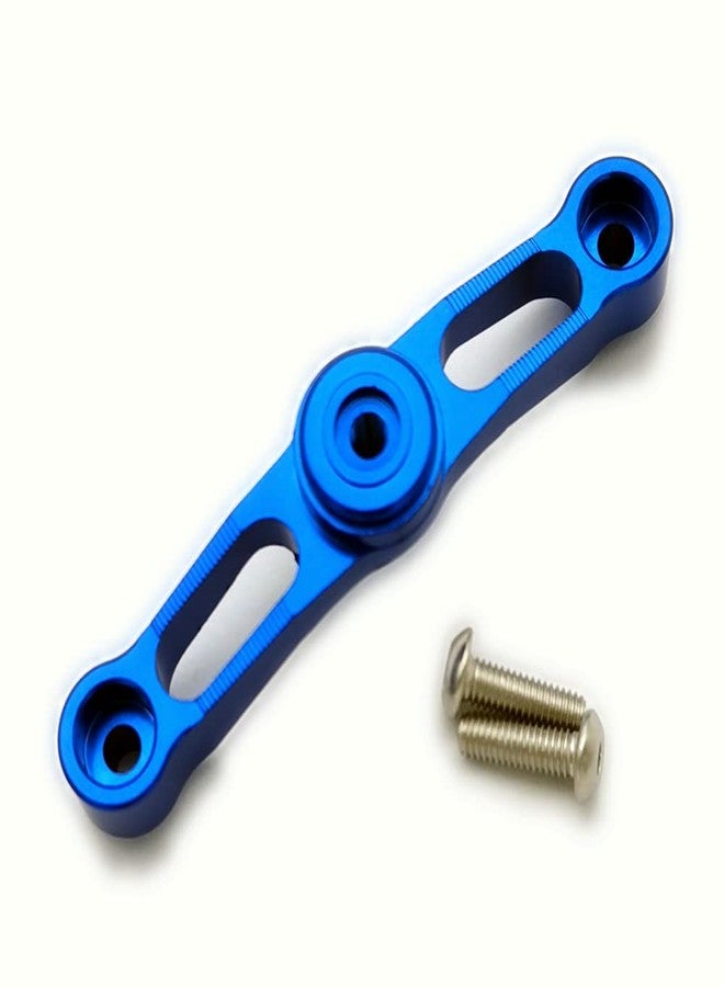 EPTNNASO حامل عمود توجيه من الألومنيوم باللون الأزرق لسيارات التحكم عن بعد Traxxas E-Revo 2.0 REVO E-REVO Summit Slayer pro 4x4 بمقياس 1/10 - Image 1