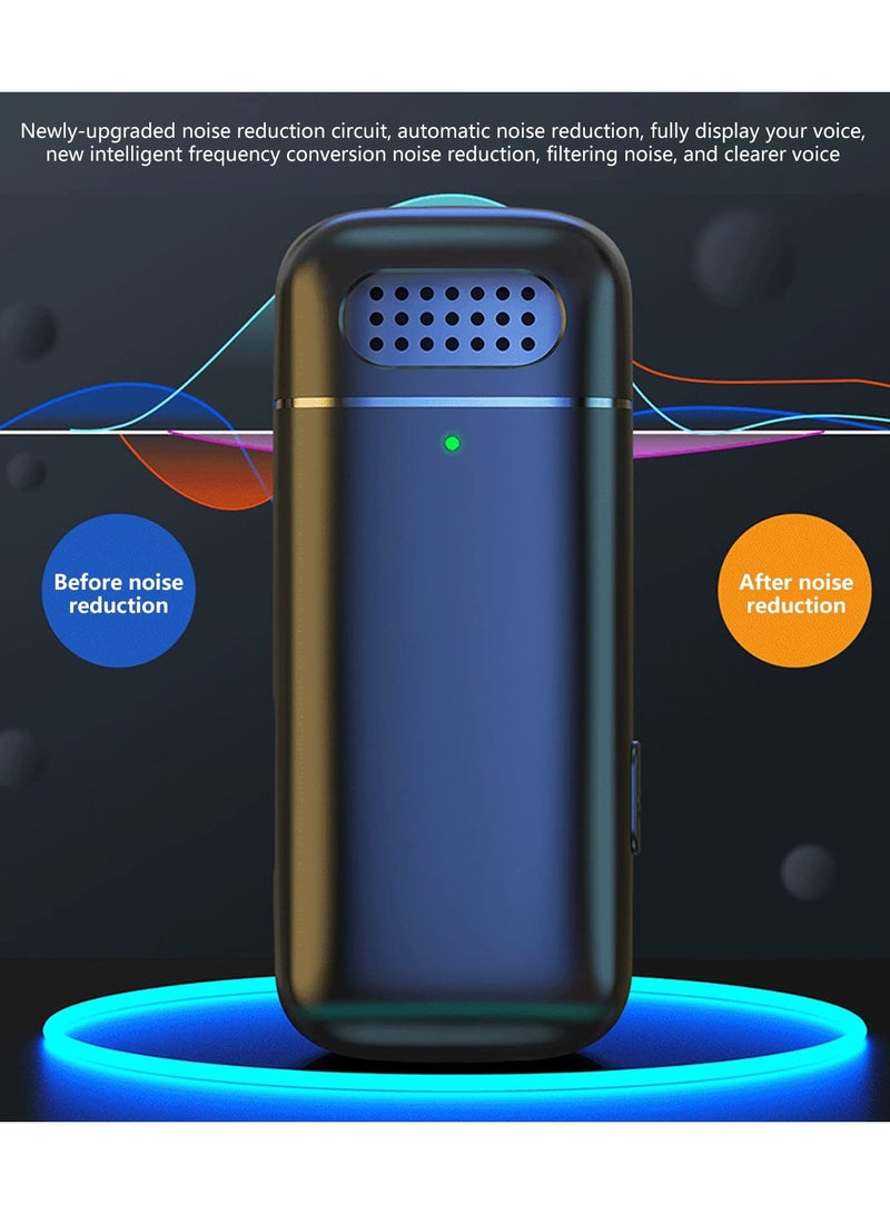 Professional Lavalier Microphone Comes With Charging Box 2.4GHz Transmission Automatic Noise Reduction For IPhone IPad Very Suitable For Recording YouTube/Interview/Video/Podcast/Audio Recording - Image 4