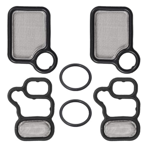 Cotonlake VVT VTEC Solenoid Gasket Valve Cover Set Spool Valve Filter Screen for Honda Accord Civic CRV Element for Acura RDX RSX TSX 20022015 9171762PCS - Image 1