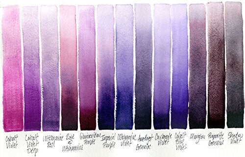 Daniel Smith Extra Fine Watercolor Paint, 15ml Tube, Ultramarine Violet, 284600108, 0.5 Fl Oz (Pack of 1) - Image 3
