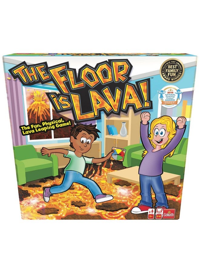 Endless Games The Original The Floor is Lava! Game by Endless Games - Interactive Game For Kids And Adults - Promotes Physical Activity - Indoor And Outdoor Safe - Image 1