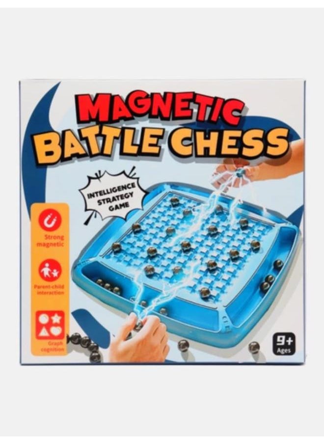 Generic - New Magnetic Chess Game Multiplayer Fun Family Games Tabletop Game - Portable Board for Kids Over 9 Years Old and Adults Home Party Supplies - Image 1