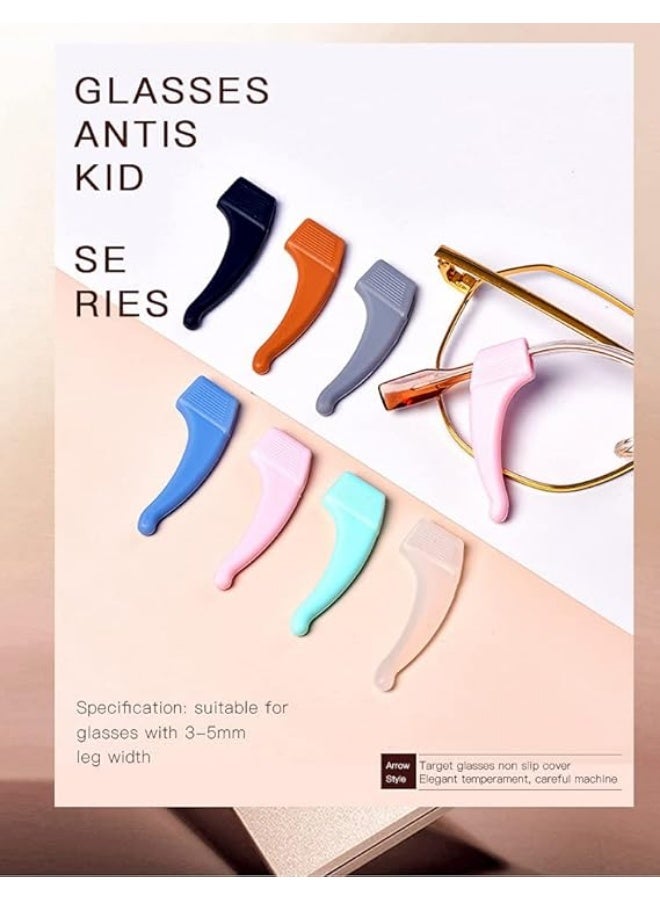 طقم مثبتات نظارات سيليكون مانعة للانزلاق (Ear Hook) - 3 أزواج - موف - Image 3