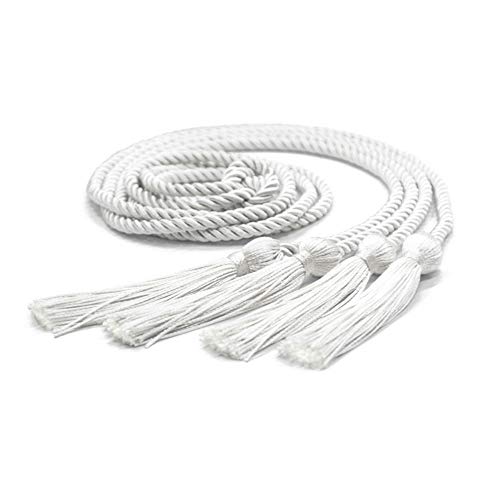 Endea Graduation Double Honor Cord White