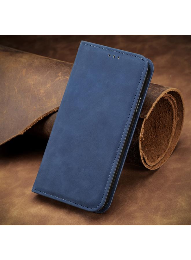 S-TOP Case For Samsung Galaxy A35 5G Retro Skin Feel Magnetic Leather Phone Case - Image 2