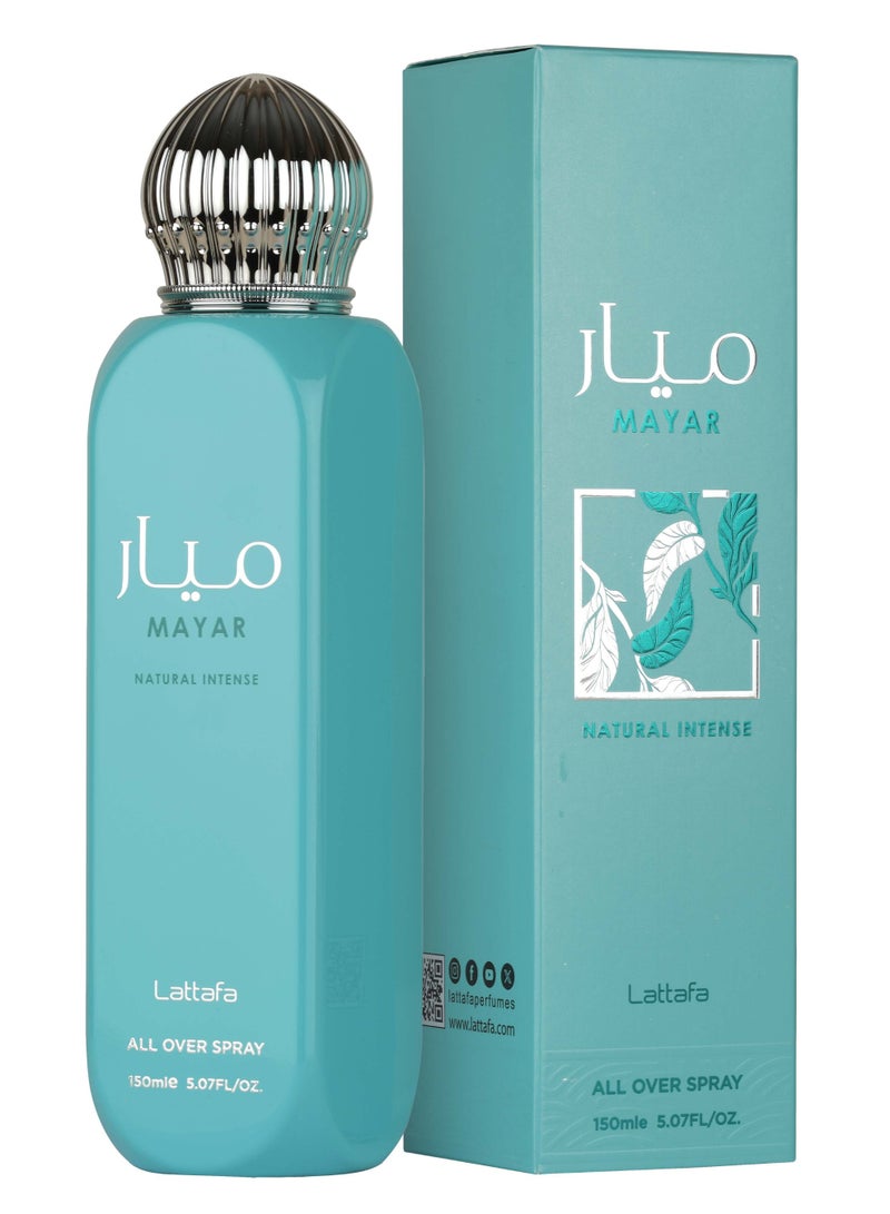 Lattafa Mayar Natural Intense All Over Spray EDP 150 ml - Image 2