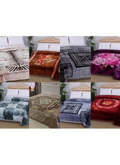 Rahalife Rahalife Blanket 160x220cm 1.7kg Bed Blanket for All Season, Ultrasoft & Cozy Single Ply Blanket Winter Blanket -Assorted  - Image 4