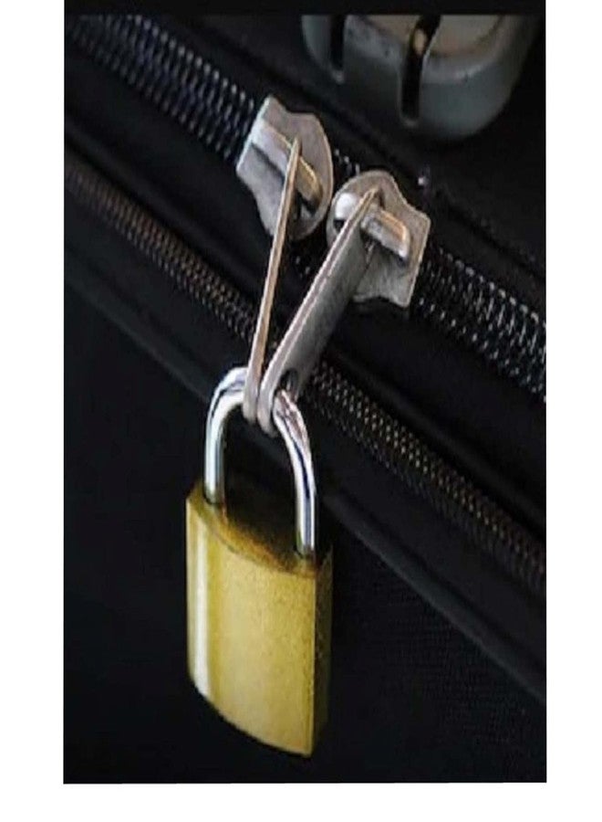ikis 25mm Brass Padlocks with Keys, Set of 3, Small Security Locks for Luggage, Backpack, Gym Locker - Image 4