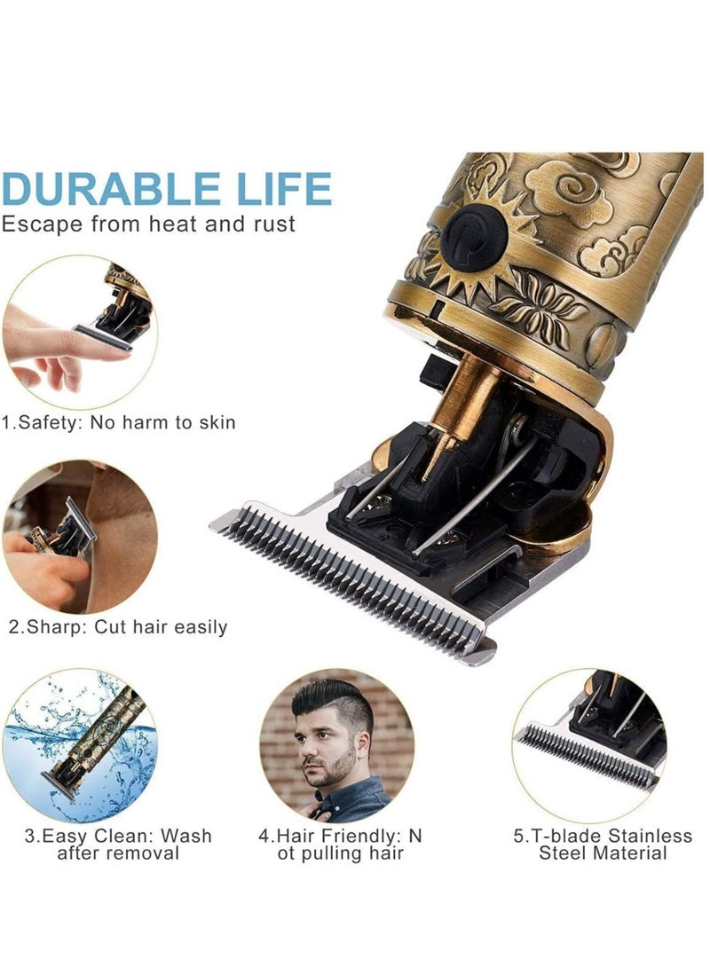 Electric Hair Clipper Rechargeable Shaver Low NoiseProfessionals Design Perfect Shaver And Haircut Rechargeable Beard And Moustaches Hair Machine And Trimming - Image 3