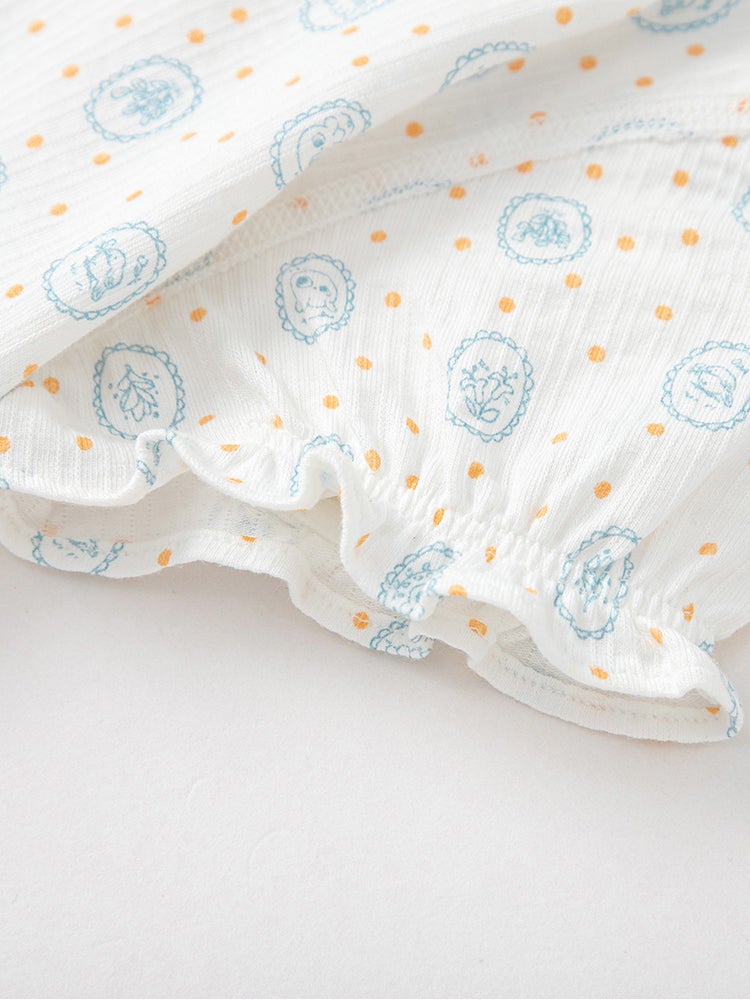 Balabala Unisex Bodysuit With Printed Pattern - Image 5