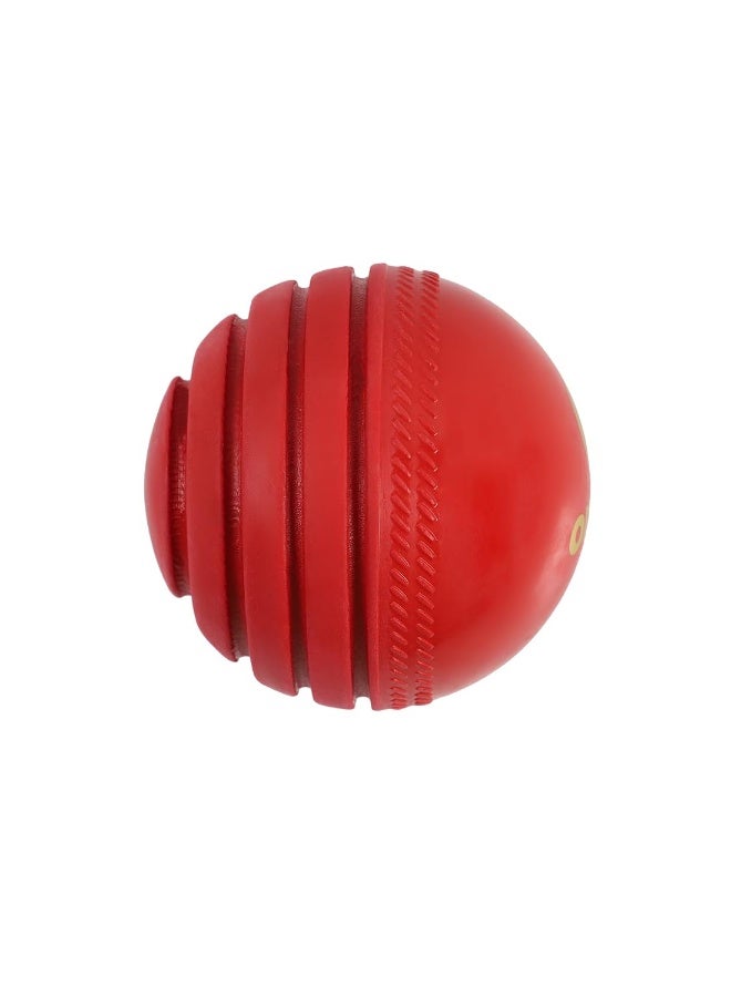 أومتيكس كرة "Wobble" للكريكت من Omtex لتدريب ردود الفعل | اللون الأحمر | مثالية لتمارين التنسيق بين اليد والعين وتدريبات السرعة | مصنوعة من مادة صناعية متينة ومناسبة لجميع مستويات المهارة | عبوة تحتوي على كرة واحدة - Image 4