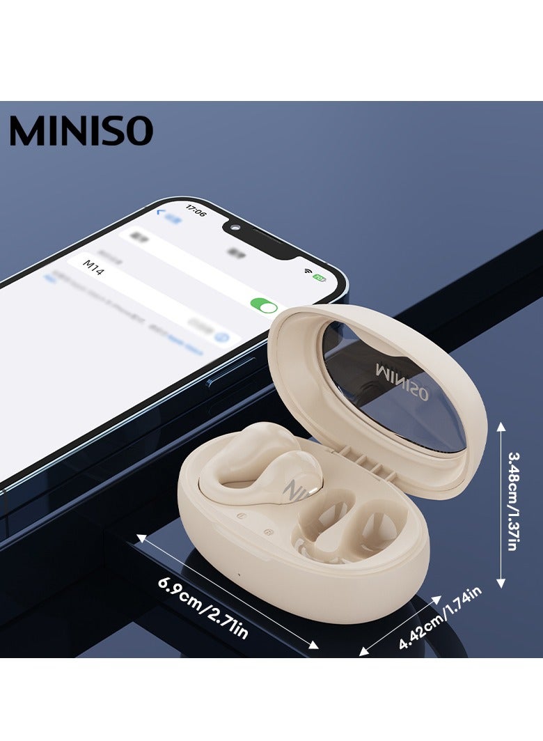 Miniso M14 Wireless Bluetooth Headphones-Black - Image 5