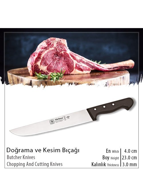 Sürbisa Sürbısa 61050 Butcher Knife (Chopping and Cutting Knife)  - Image 4