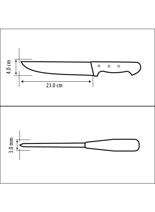 Sürbisa Sürbısa 61050 Butcher Knife (Chopping and Cutting Knife)  - Image 5