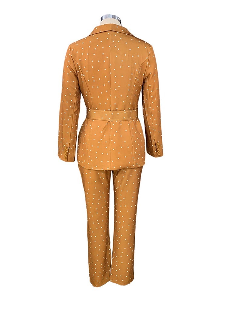 Shougu Polka Dot Long Sleeved Suit Set  - Image 3