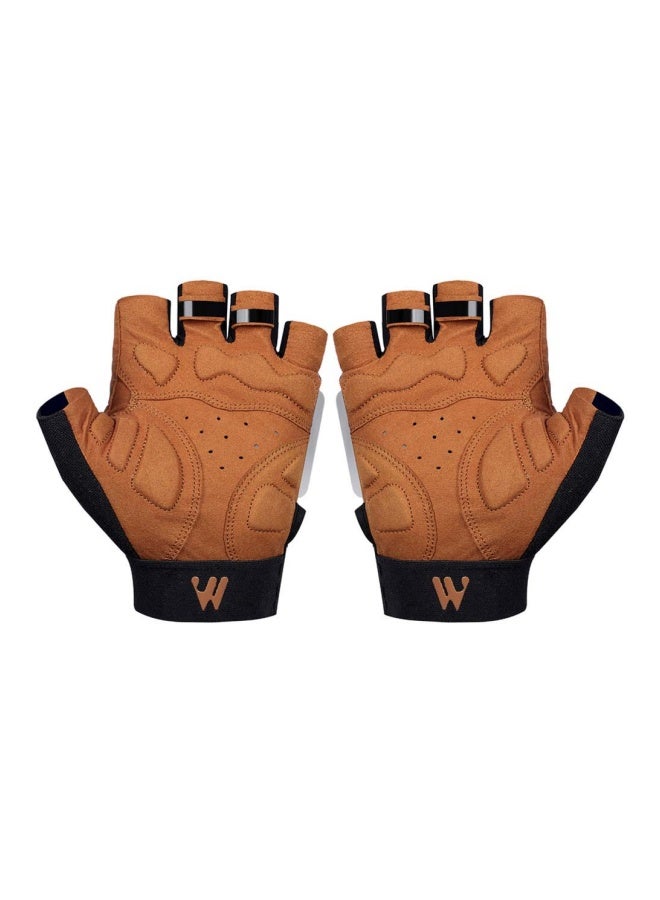 WEST BIKING Pair Of Half Finger Cycling Gloves S - Image 3