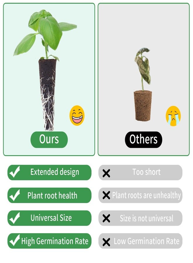 DRYADES Seed Pod Kit Compatible with Aero Garden and All Brands - Grow Anything Kit for Indoor Garden Hydroponics Growing System with 12 Grow Sponges, 36 Pod Labels, 12 Plant Baskets Domes - Image 4