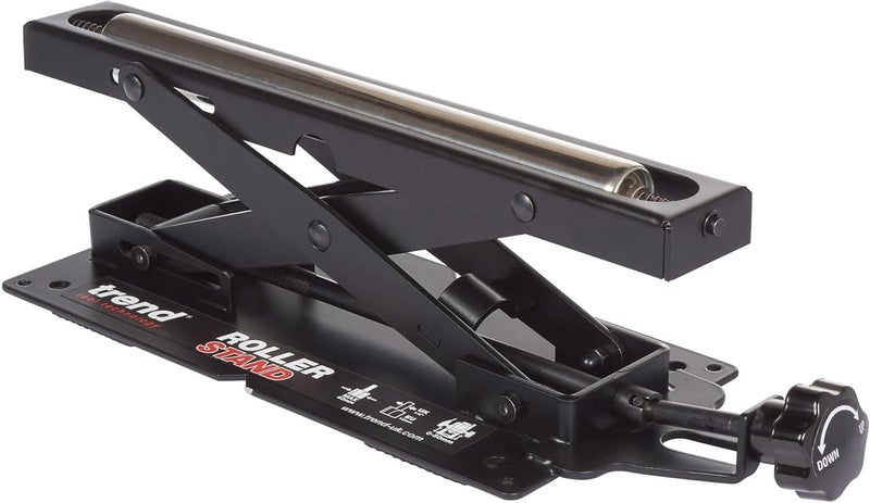 Trend Adjustable Miter Saw Roller Stand, 140 lbs Capacity and Height Adjustment from 2 inches to 6.3 inches, R/STAND/A - Image 2