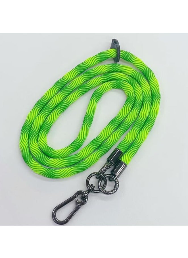 Generic Cell Phone Lanyard Convenient and Comfortable Lanyard Easy to Use Neck Phone Holder Adjustable Length Phone Strap Crossbody With Clear Patch Fits All Mobile Phones  - Image 2