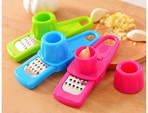 WRYER Plastic Garlic Ginger Grater Plastic Chopper Kitchen Tool - Image 1