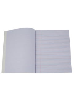 FIS Fis Exercise Book 200 Pages, 4 Line with left margin 1 Side Plain, Size 16.5 X 21 Cm, Pack Of 6 FSEB4LP200N  - Image 2