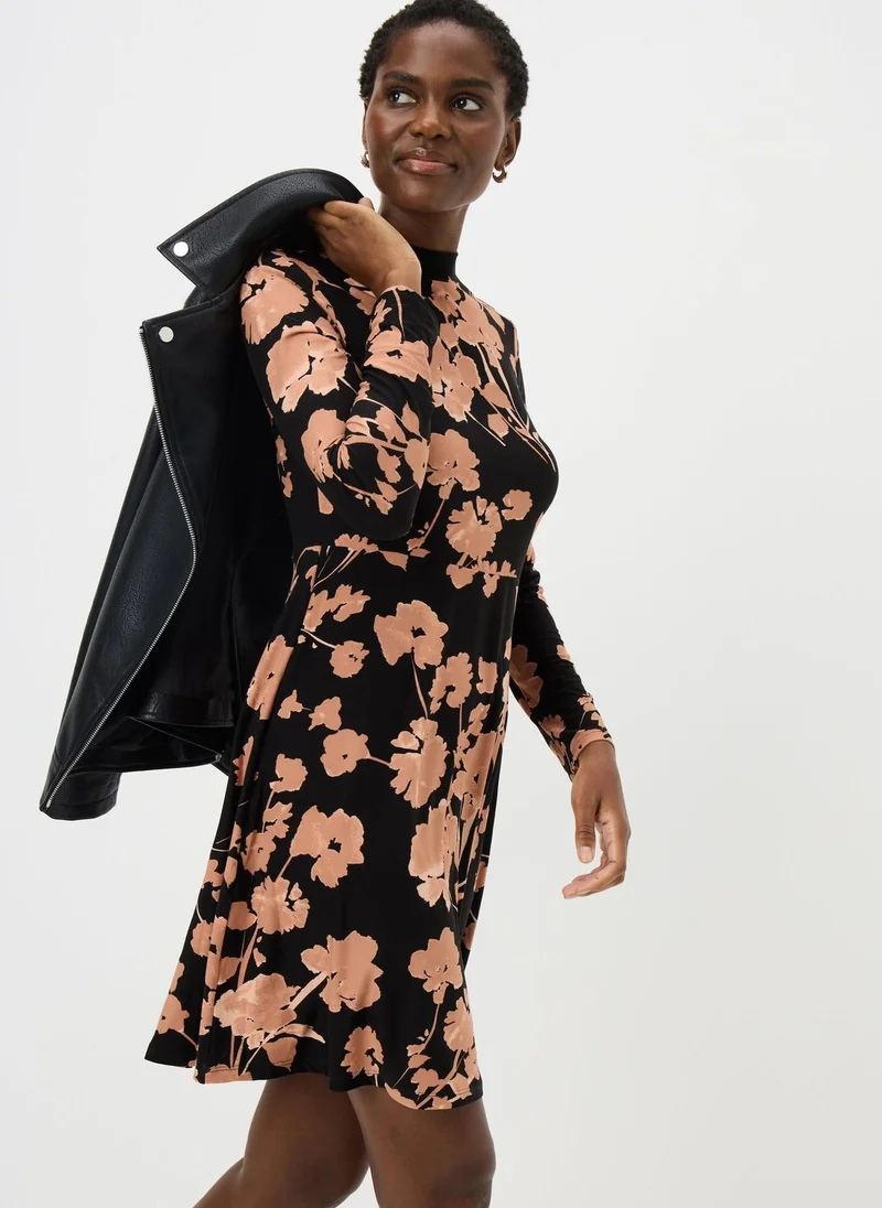 Matalan Pink Large Floral Mini Dress