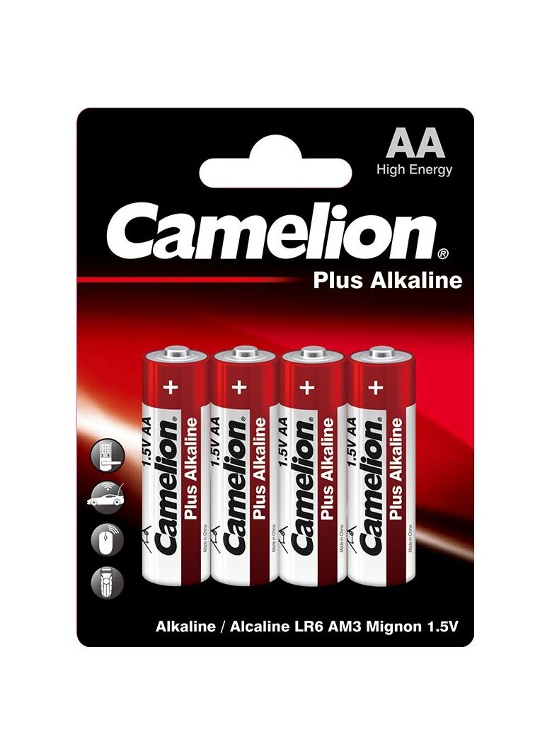 Camelion AA Battery Plus Alkaline  4 Piece  - Image 1