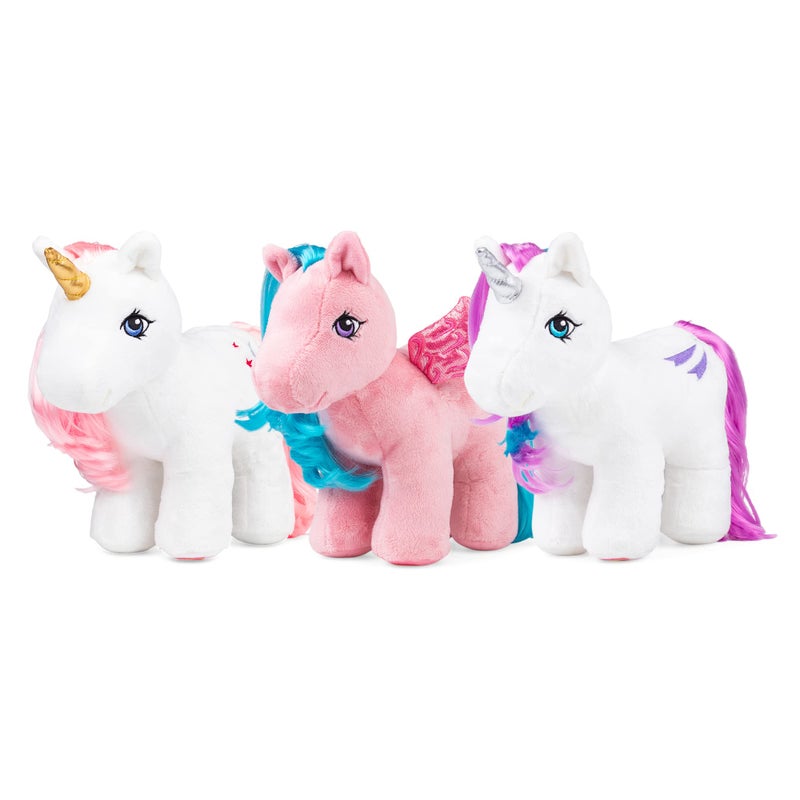 Basic Fun My Little Pony Unicorn and Pegasus Plush - Glory - Collector Plushie, Retro Stuffed Toy Animal, Kid, Toddler, Girl, boy, Mom, Birthday, Ages 3+ - Image 5