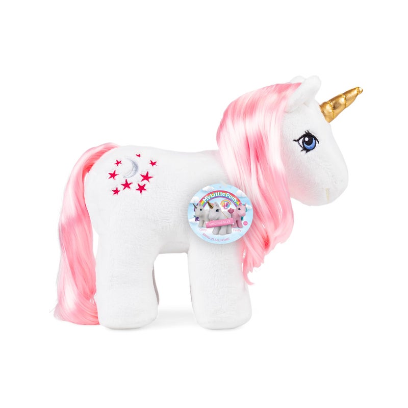 Basic Fun My Little Pony Unicorn and Pegasus Plush - Glory - Collector Plushie, Retro Stuffed Toy Animal, Kid, Toddler, Girl, boy, Mom, Birthday, Ages 3+ - Image 2