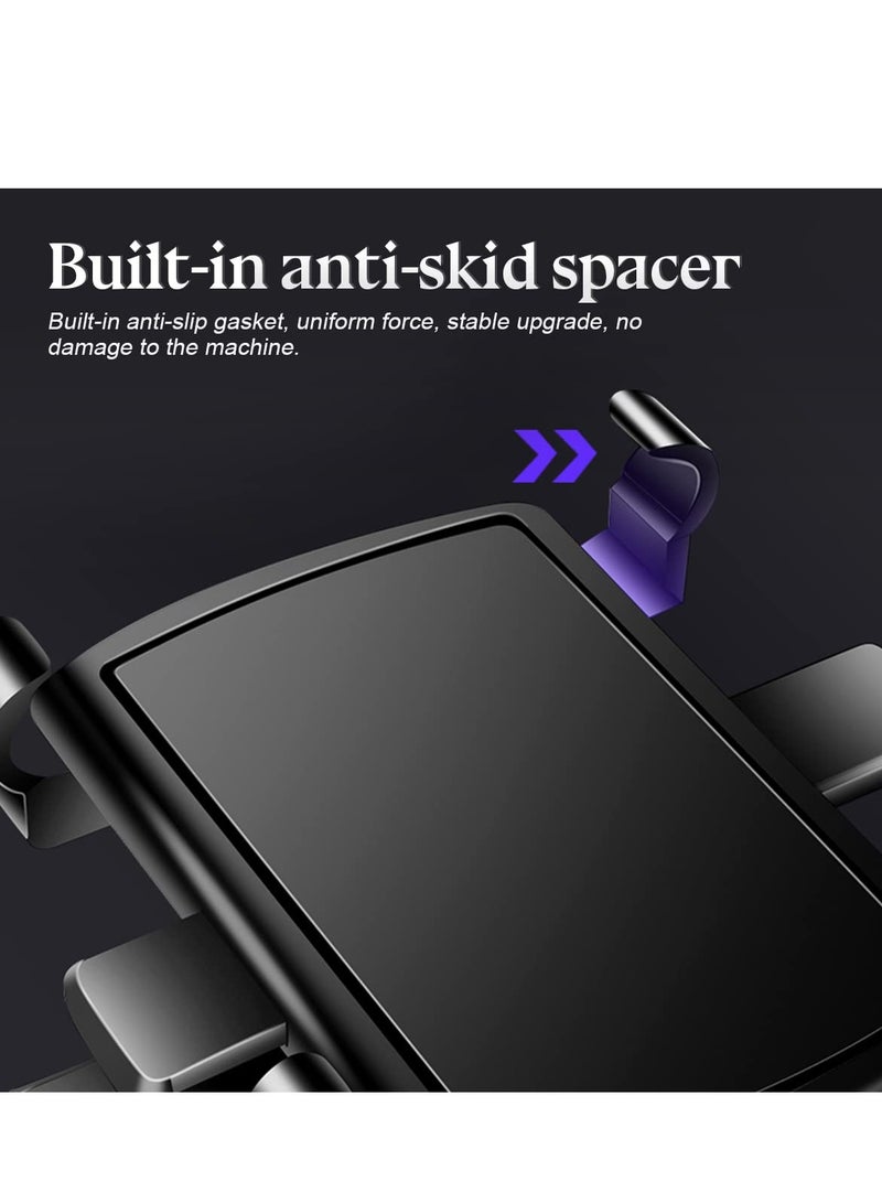 SYOSI Adjustable Phone Mount for Car, 1400 Degree Rotation Dashboard Cell Phone Holder, Mobile Clip Stand for 3 to 7 inches Smartphones, Compatible with iPhone 13 Pro,13 Pro Max,13,13 min, Galaxy S10+ - Image 3