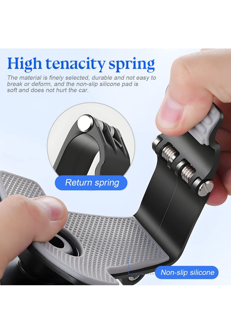 SYOSI Adjustable Phone Mount for Car, 1400 Degree Rotation Dashboard Cell Phone Holder, Mobile Clip Stand for 3 to 7 inches Smartphones, Compatible with iPhone 13 Pro,13 Pro Max,13,13 min, Galaxy S10+ - Image 5