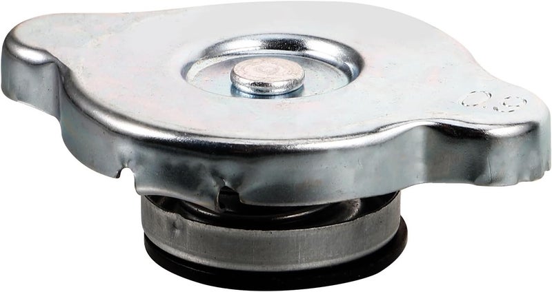غطاء رادياتير بديل برأس دائري مقاس 0.9 بوصة من الحديد لخزان سائل التبريد لنظام تبريد السيارات والشاحنات والفانات - Image 1