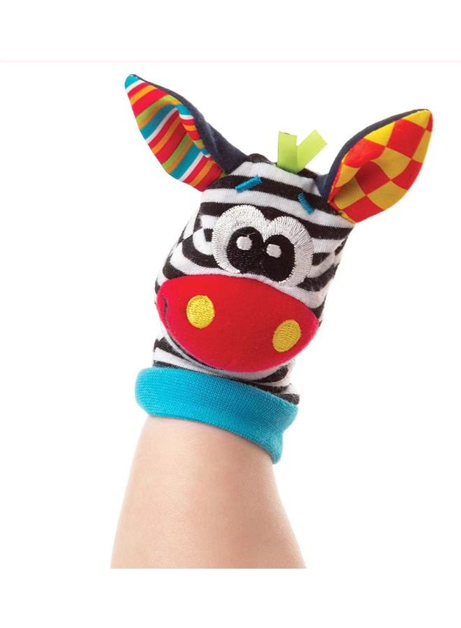 Baby Wrist Rattles Foot Finder Socks Set, Infant rattle Socks and baby hand rattles wrist, Newborn Soft Sensory Toys, Infant Wrist Rattles for Babies 0-6 Months (Classic) - Image 3