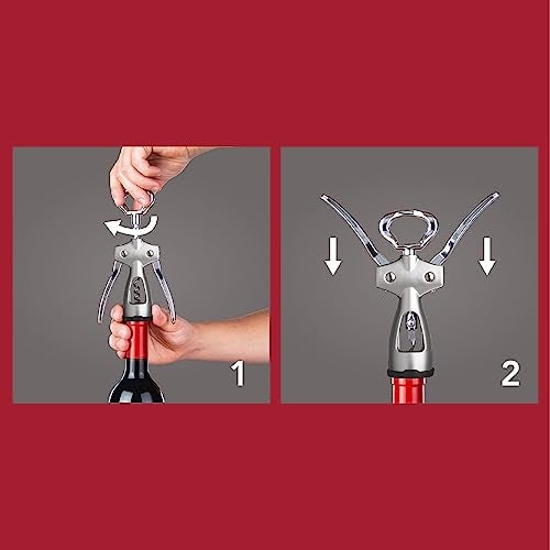 Vacu Vin Winged Corkscrew Silver Box (Imported from Netherland) - Image 5