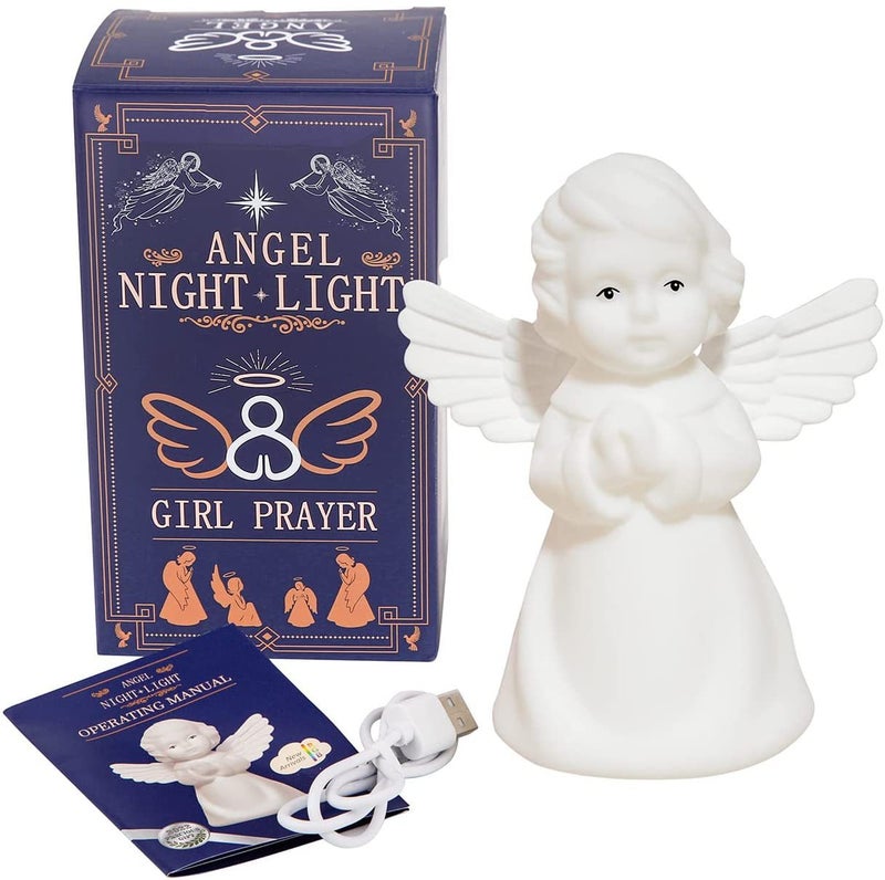 Angel Light Silicone Light Colorful Clap Light Usb Rechargeable Led Light Children'S Day Gift  Student Gift - Image 3