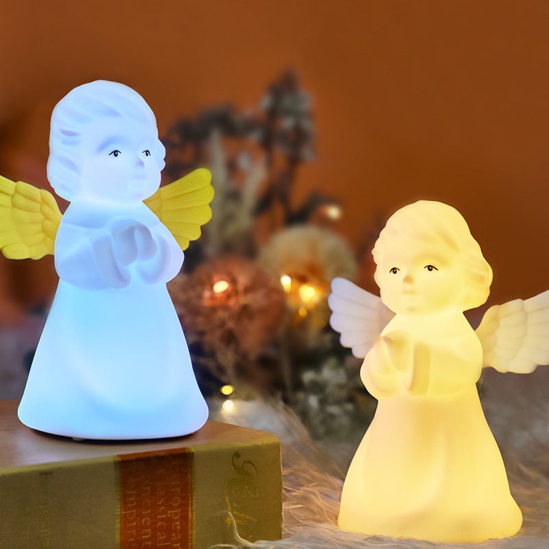 Angel Light Silicone Light Colorful Clap Light Usb Rechargeable Led Light Children'S Day Gift  Student Gift - Image 5