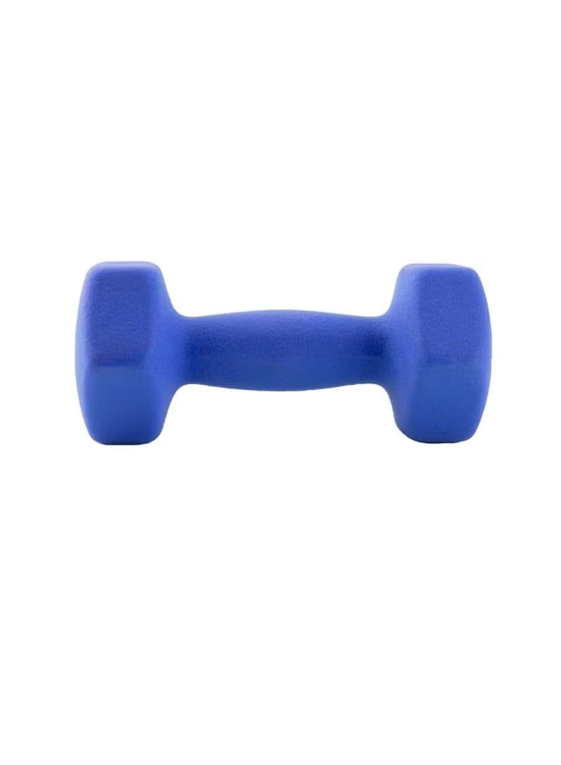 Huitich 5KG Neoprene Dumbbell Set – Blue, Pack of 2 - Image 3