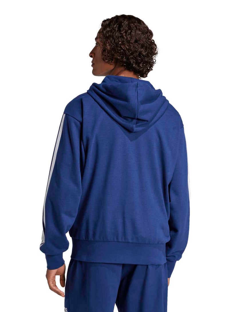 Adidas Essentials Three Stripes French Terry Fullzip Hoodie - Image 2