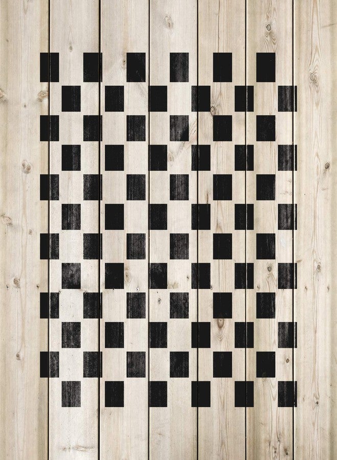 Stencil Revolution Checker Pattern Stencil Template - Reusable Stencil with Multiple - Image 4