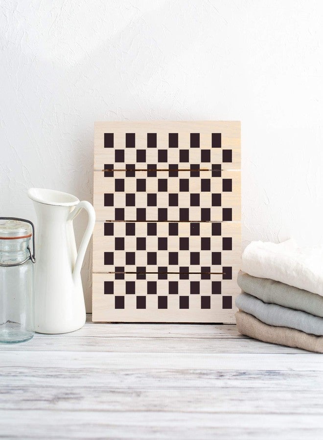 Stencil Revolution Checker Pattern Stencil Template - Reusable Stencil with Multiple - Image 3