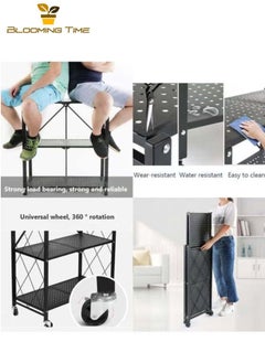 BLOOMING TIME 4-layer foldable multifunctional storage rack  - Image 3