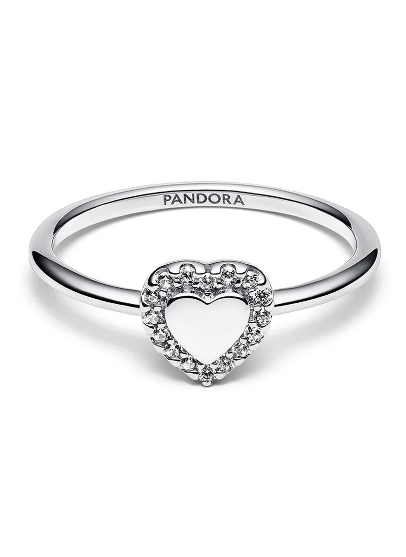 باندورا Heart Halo Ring